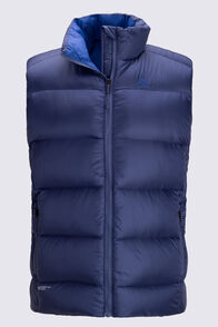 Macpac Men's Sundowner Down Vest, Naval Academy, hi-res