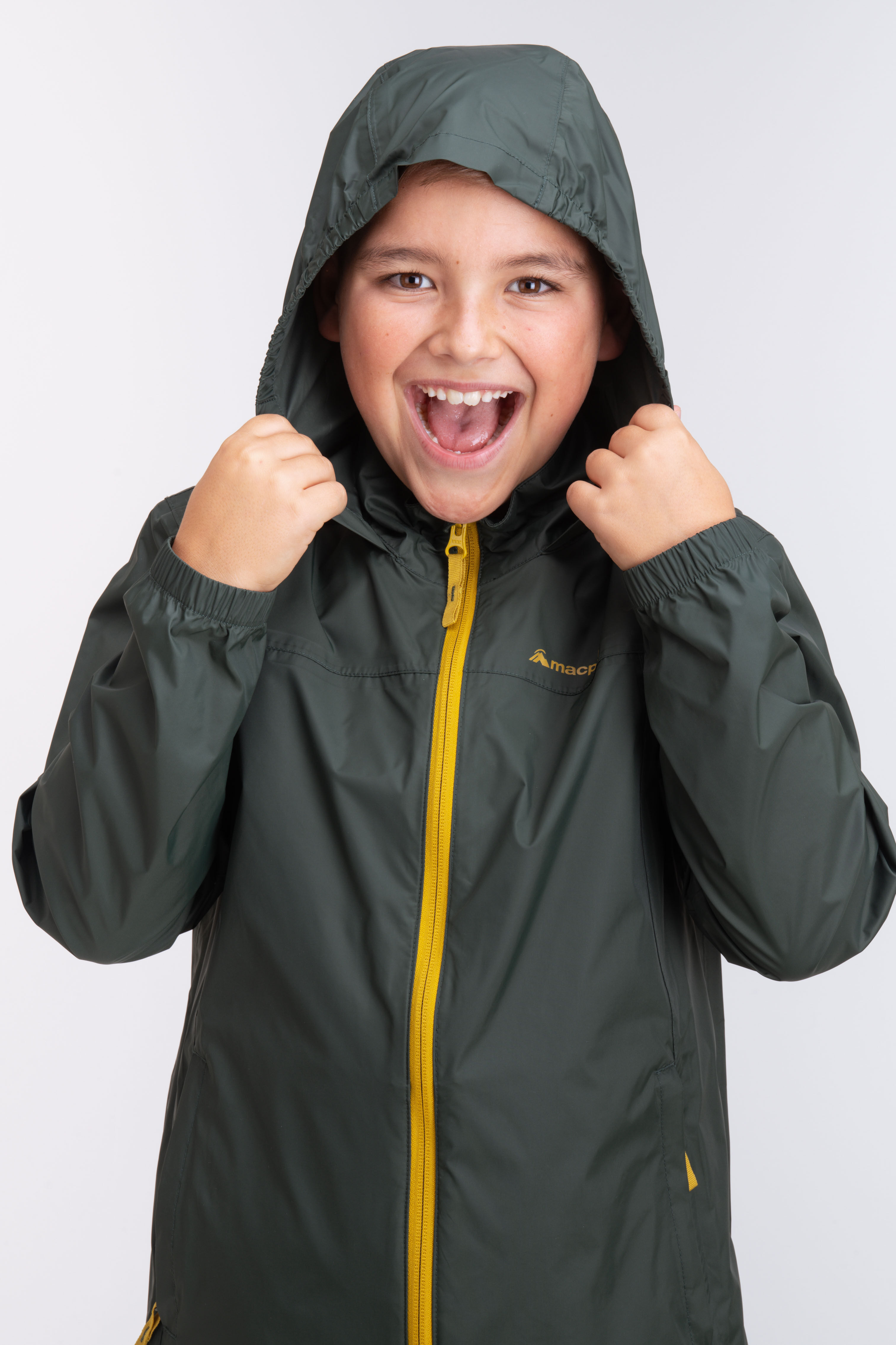 Macpac 2025 kids raincoat