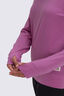 Macpac Women's 280 Merino Blend Long Sleeve Crew, Liatris, hi-res