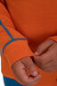 Macpac Kids' Geothermal Long Sleeve Top, Russet Orange, hi-res