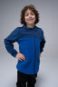 Macpac Kids' Ruru Fleece Jacket, Navy Peony/Surf the Web, hi-res