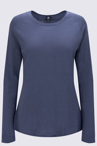 Macpac Women's Ella 180 Merino Long Sleeve T-Shirt, Odyssey, hi-res