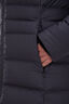 Macpac Women's Aurora Long Hooded Down Coat, Periscope, hi-res
