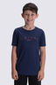 Macpac Kids' Base Camp T-Shirt, Naval Academy, hi-res