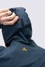Macpac Men&rsquo;s Overcast Rain Jacket, Midnight Navy/ Dark Cheddar, hi-res