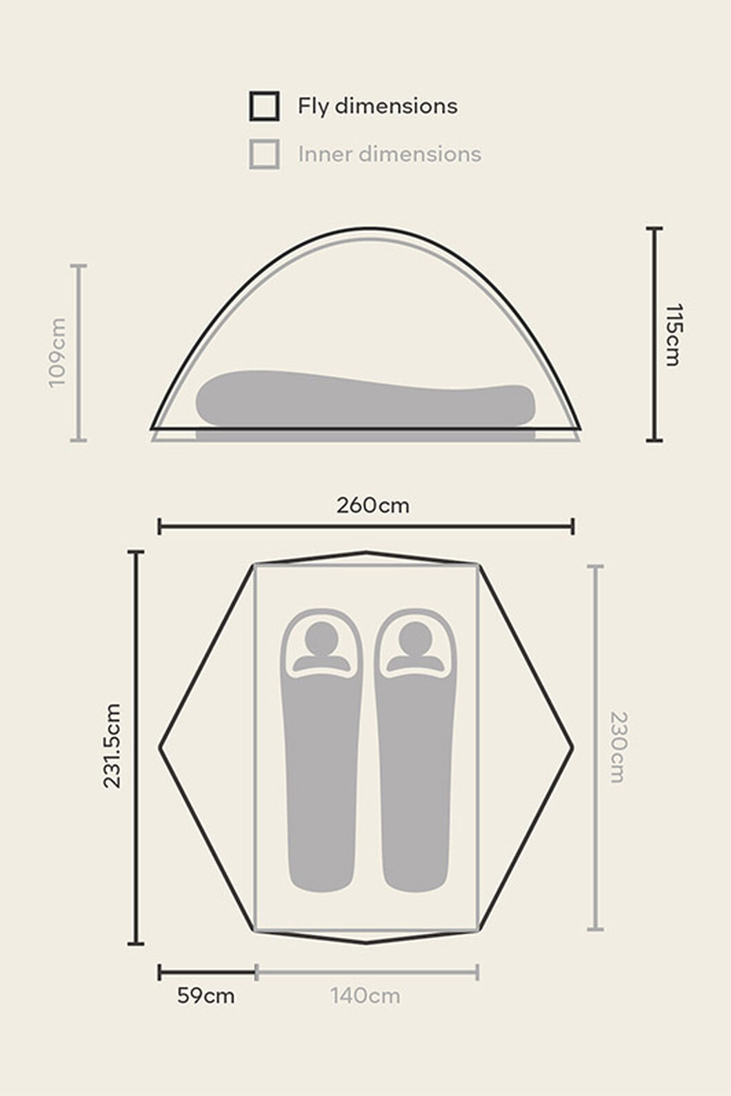 outer tents STELLA Camping Tent Zubehör Zf Linie:Dune effectively protecting you from Sommerschlafsack LIEBMICH aus Baumwollmusselin