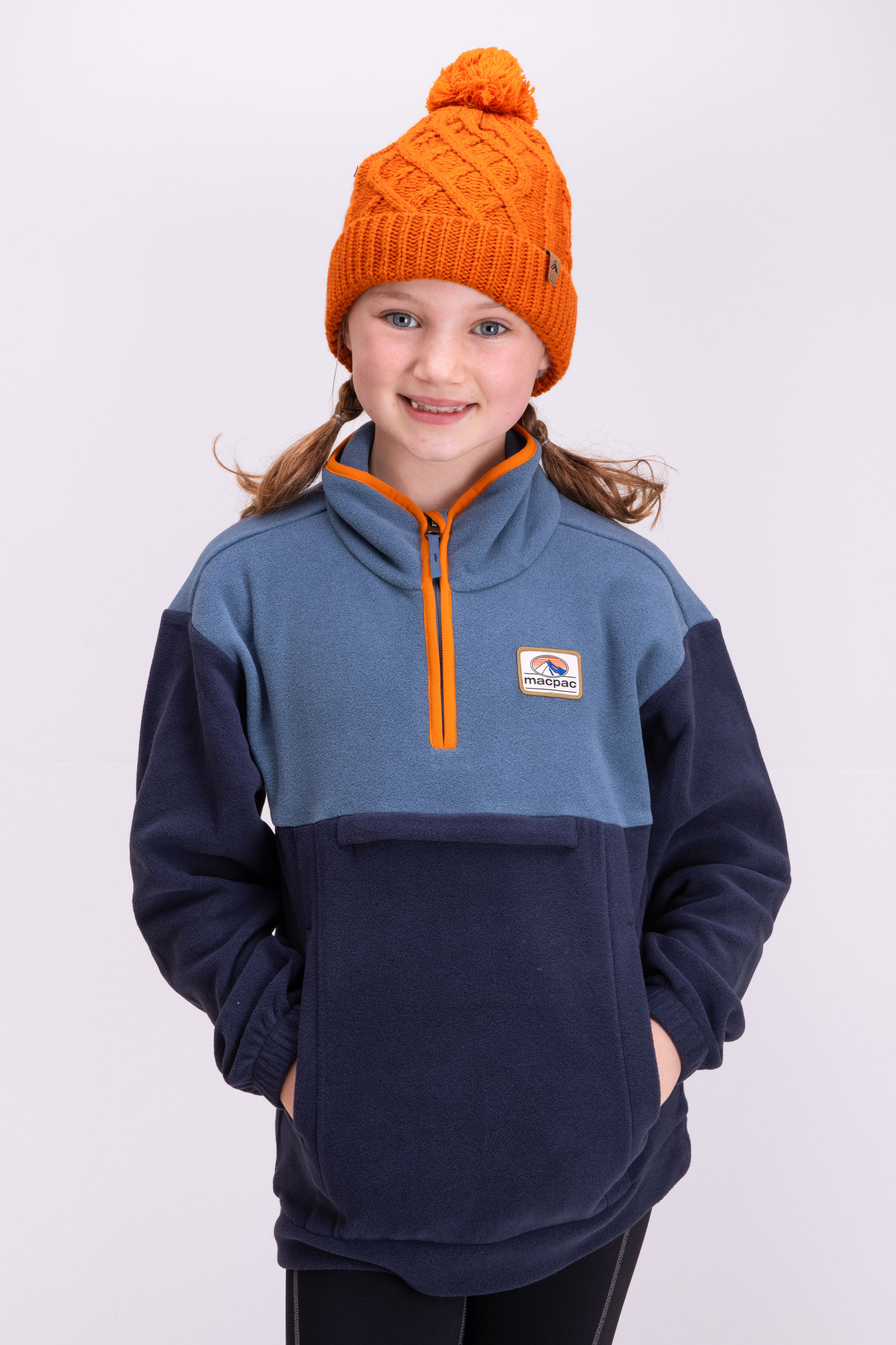 Kids fleece on sale pullover