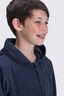 Macpac Kids' Tui Fleece Jacket, Navy, hi-res