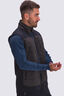 Macpac Men's Accelerate Fleece Vest, Black, hi-res