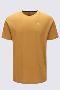 Macpac Men's Paparoa NP Fairtrade Organic Cotton T-Shirt, Maple, hi-res