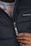 Macpac Kids' Pulsar Alpha Hooded Insulated Jacket, Black/Black Print, hi-res