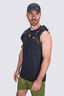 Macpac Men's Trail Tank Top, Black, hi-res