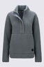 Macpac Women's Pandora High Pile Fleece Pullover, Urban Chic, hi-res