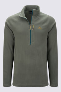 Macpac Men's Tui Fleece Pullover, Bronze Green, hi-res