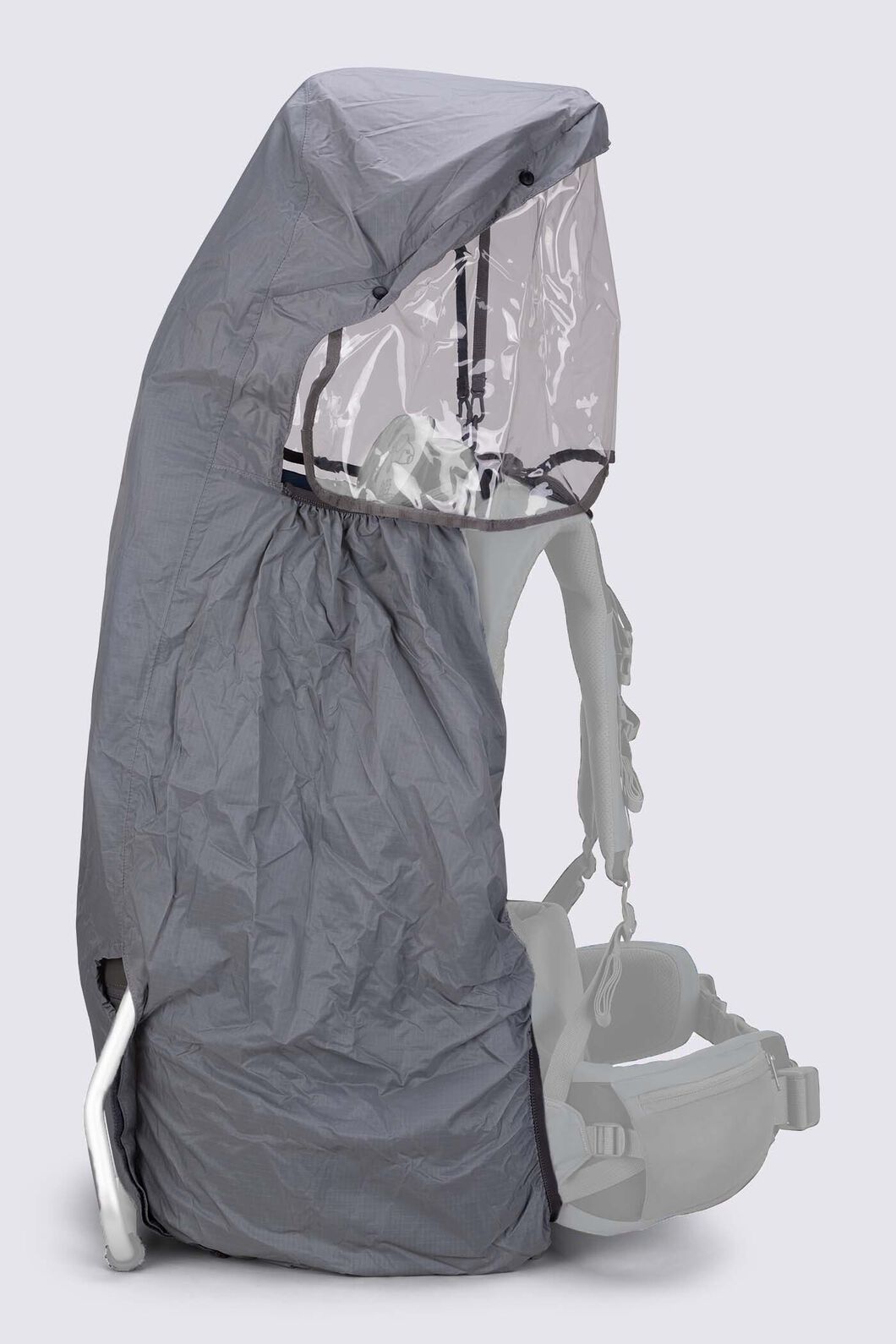 Macpac Rainbow Child Carrier Rain Cover, Lt Grey, hi-res