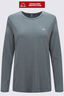 Macpac Women's brrr° Long Sleeve T-Shirt, Balsam Green, hi-res