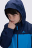 Macpac Kids' Pack-It-Jacket, Naval Academy/Ibiza Blue, hi-res