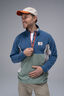 Macpac Men&rsquo;s Heritage Fleece Pullover, Ensign Blue/Hedge Green/Moonbe, hi-res