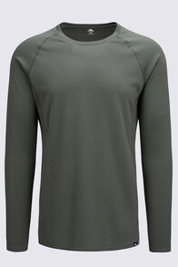 Macpac Men's Long Sleeve Exothermal Top, Beetle, hi-res