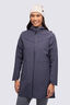 Macpac Women's Strato Long Raincoat, Odyssey, hi-res