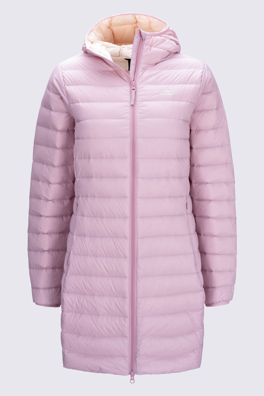 Macpac Women's Uber Light Hooded Down Coat, Keepsake Lilac, hi-res