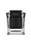 Macpac Premium Reclining Lounger, Black, hi-res