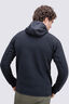 Macpac Mens Mountain Hooded Fleece Jacket, True Black, hi-res