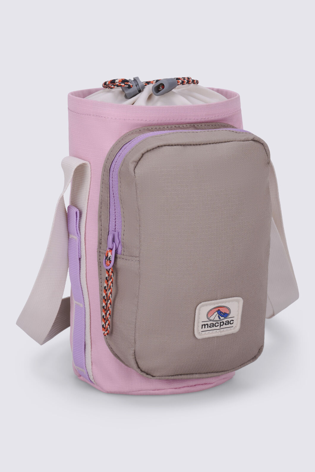Macpac Wilderness Bottle Bag V2, Pink Nectar/Cinder, hi-res