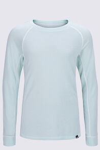 Macpac Kids' Geothermal Long Sleeve Top, Surf Spray, hi-res