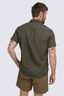 Macpac Men's Westport Short Sleeve Shirt, Forest Night, hi-res