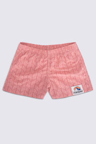 Macpac Baby Wingers Shorts, Dusty Cedar Print, hi-res