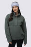 Macpac Women's Pandora High Pile Fleece Pullover, Urban Chic, hi-res