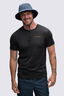 Macpac Men's Sunrise 180 Merino T-Shirt, Charcoal Marle, hi-res