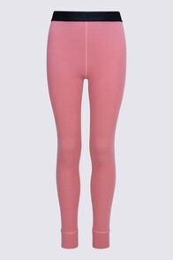 Macpac Kids' 220 Merino Long Johns, strawberry Ice, hi-res