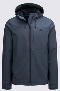 Macpac Men's Chord Hooded Softshell Jacket, Black, hi-res