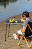 Zempire Hexolite 80 Table, Black/Acid Green, hi-res
