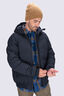 Macpac Men's Narvi Hooded Down Jacket, Black, hi-res