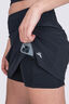 Macpac Women's Caples Skort, Black, hi-res