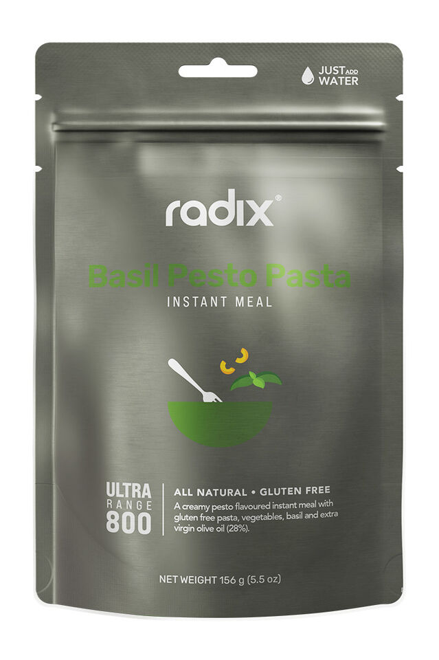 Radix Nutrition Ultra 800kcal Meal Basil Pesto 156g, Grey