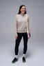 Macpac Women&rsquo;s 280 Merino Long Sleeve Crew, Moonbeam Marle, hi-res