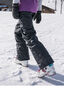Macpac Kids' Spree Reflex&trade; Ski Pants, Black, hi-res