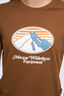 Macpac Women's Wilderness Equipment Fairtrade Organic Cotton Short Sleeve T-Shirt, Toffee, hi-res