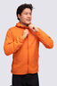 Macpac Men's Pisa Hooded Fleece Jacket, Red Orange, hi-res