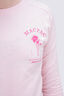Macpac Kids' Trees Graphic Long Sleeve T-Shirt, Pinkesque, hi-res