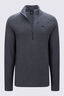 Macpac Men&rsquo;s Seaforth 1/4 Zip, Charcoal Marle, hi-res