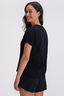 Macpac Women's Boxy T-Shirt, Black, hi-res