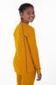 Macpac Kids' Geothermal Long Sleeve Top, Cadmium Yellow, hi-res