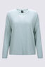 Macpac Women's Eva Long Sleeve T-Shirt, Grey Mist Marle, hi-res