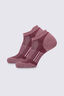 Macpac Trail Ankle Sock &mdash; 2 Pack, Wild Ginger/Lotus, hi-res