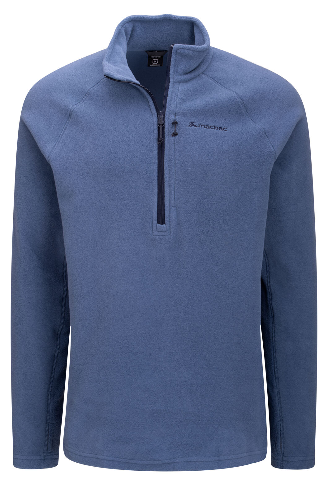 Macpac Men's Tui Fleece Pullover, Bering Sea, hi-res